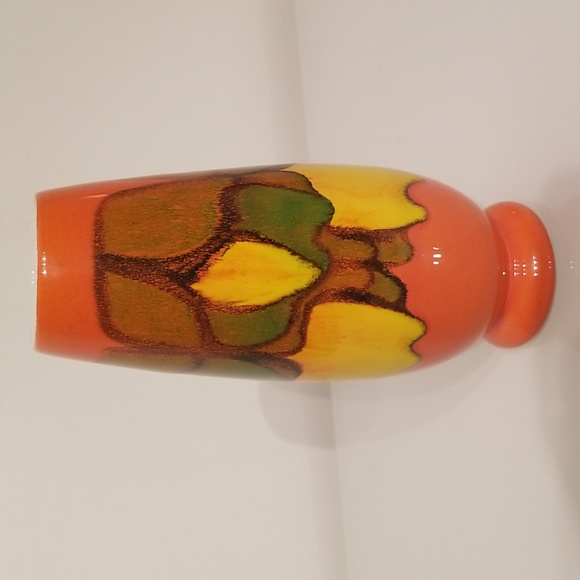 1970s Vintage Poole Pottery Vase Delphis 15 Abstract signed by Elaine Martin - Picture 4 of 17